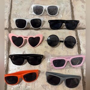 Lot of 9 promo sunglasses Lagunitas beer golden road brewing heart pink bundle